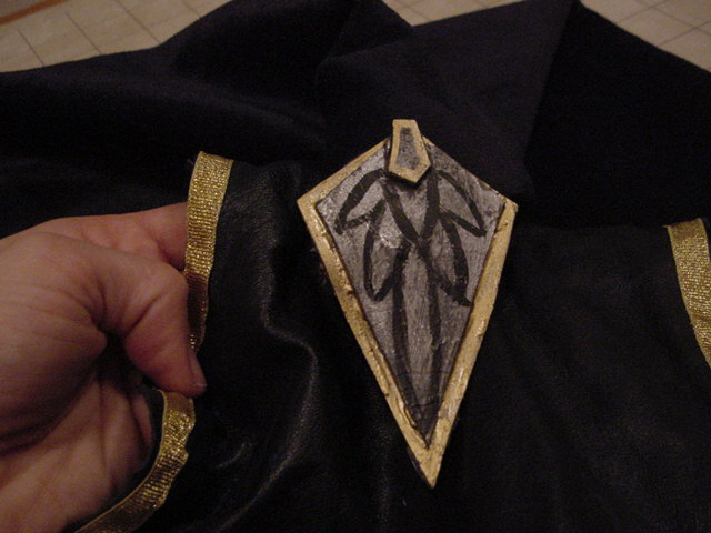 Fun Foam cloak clasp