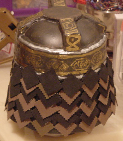 back view Gimli's helmet