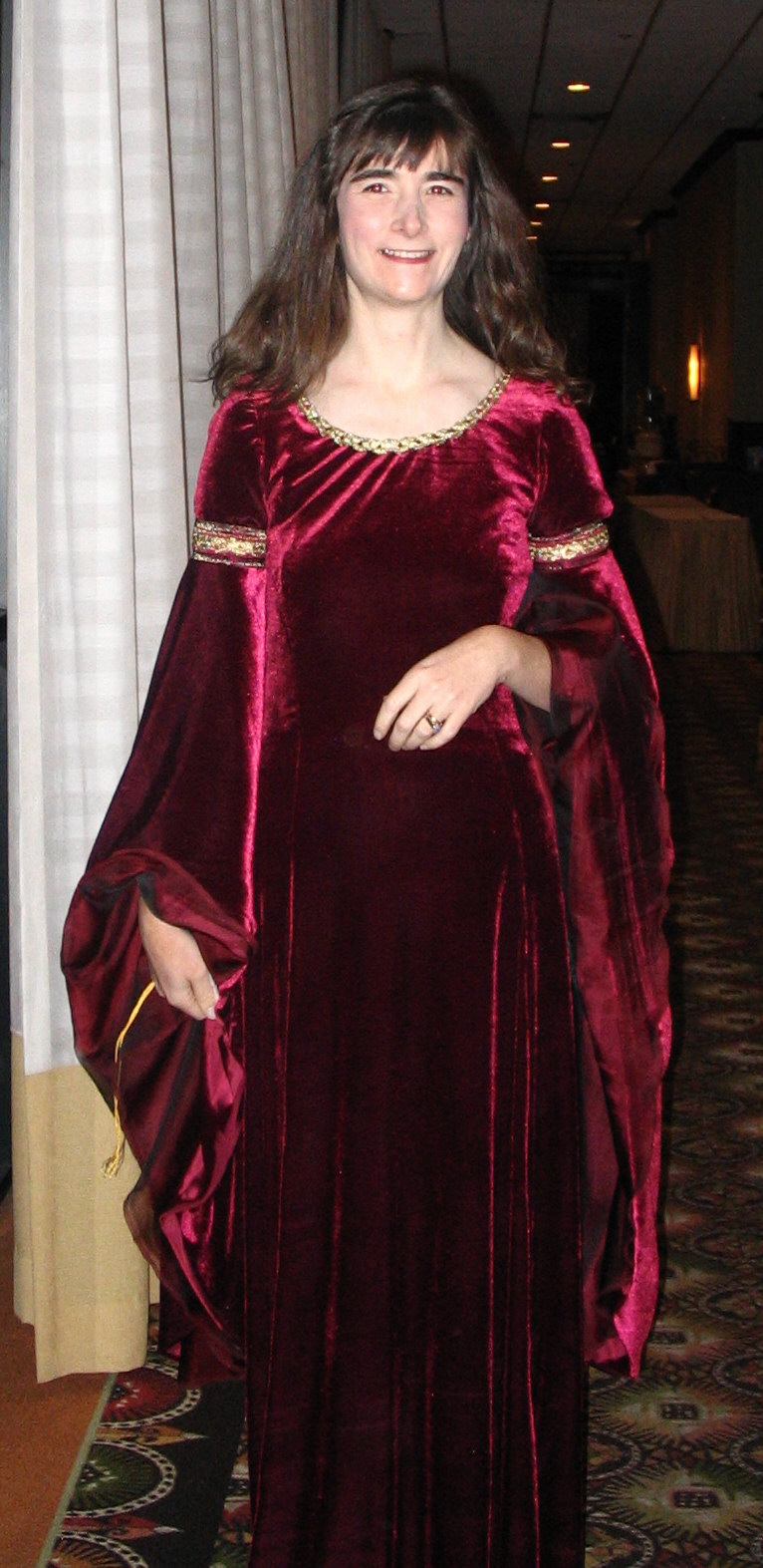  Arwen's Cranberry Dress by Jen from the Masquerade Lab